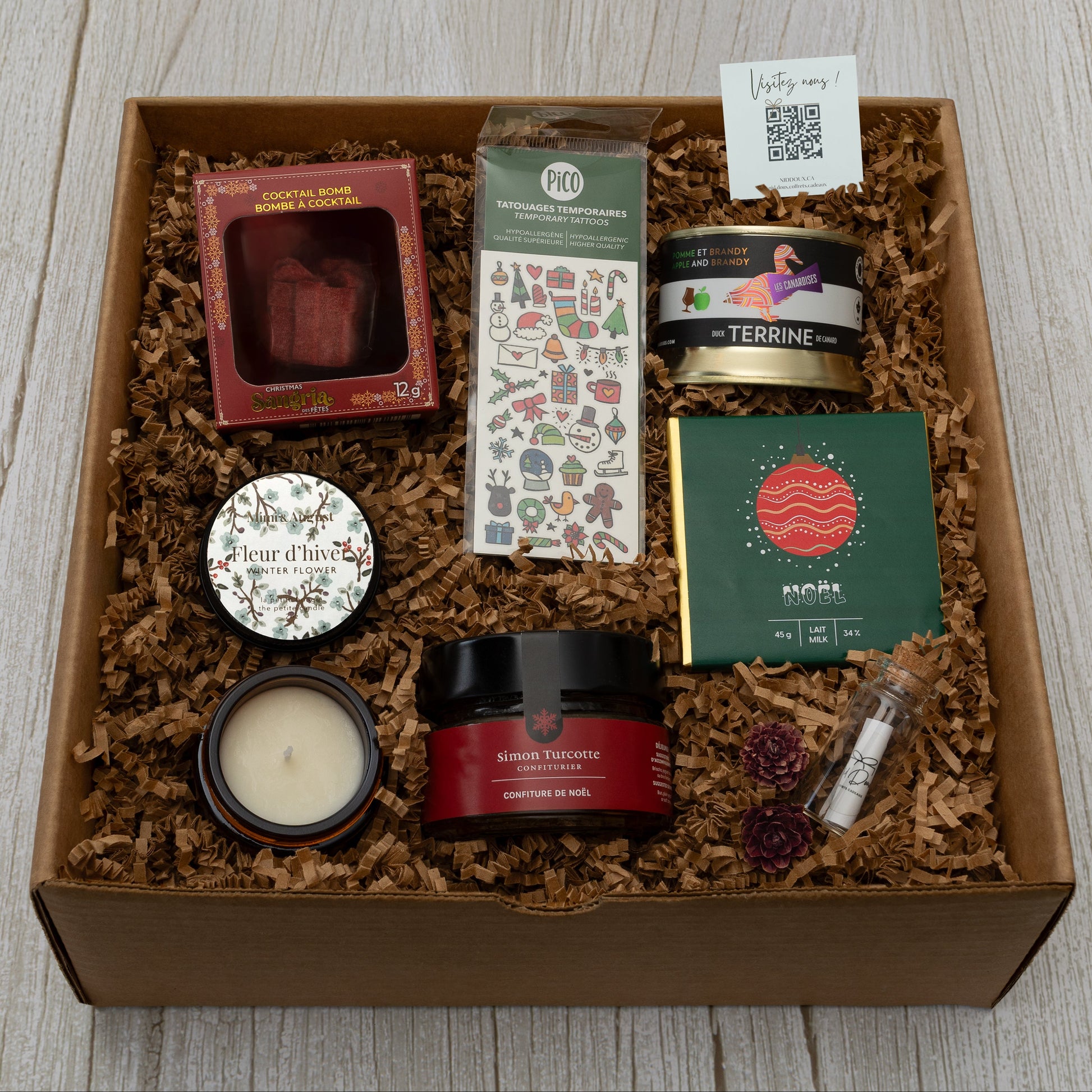 Coffret cadeau Saveur de Noël